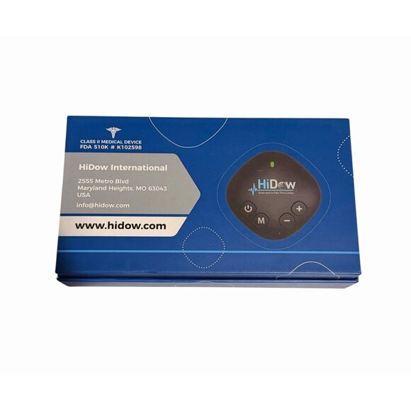 HiDow HD-SPOT Spot Wireless Rechargeable TENS/EMS, Wireless, 4 Modes Open Box - Picture 2 of 5